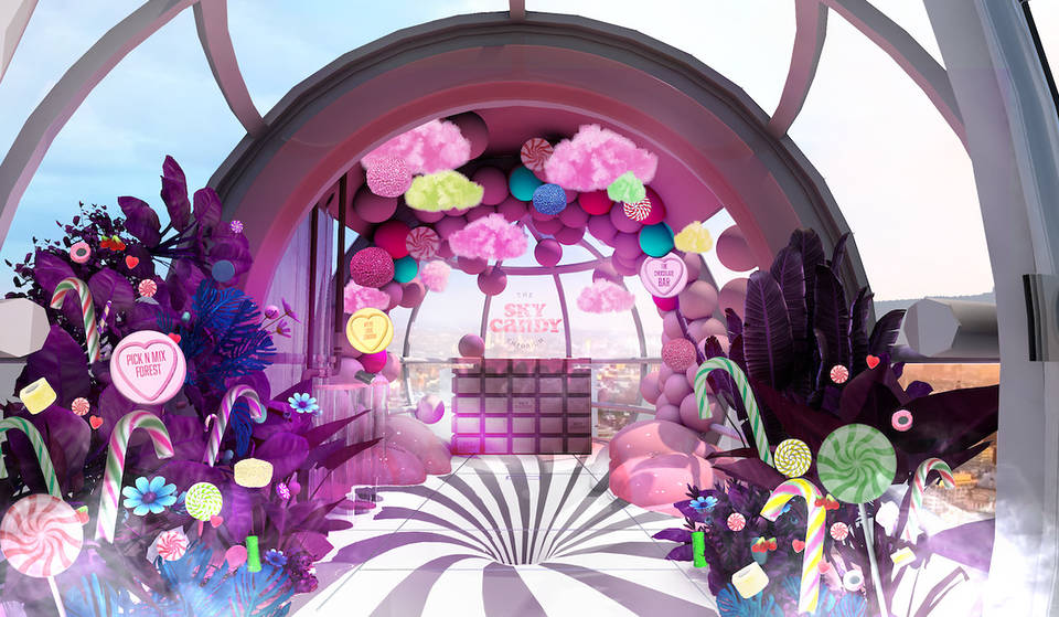 The London Eye Is Transforming Into A Sky High Sweet Shop